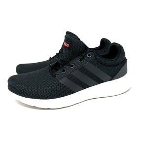 Adidas Mens Lite Racer CLN 2.0 GZ2813 Cloud Foam Black Running Shoes Sz 9.5